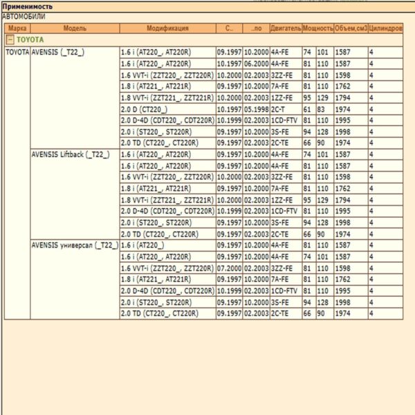 Колодки тормозные передние для Тойота Авенсис первого поколения WII AUTO 04465-05020/LT165 — изображение 2