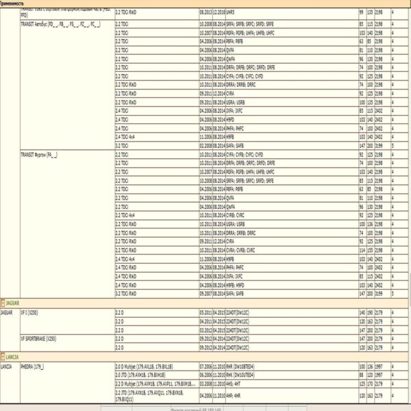 Фильтр масляный для Ситроен, Пежо, Форд, Лэнд Ровер, Мицубиши, WII AUTO 1109Z1/LT119 — изображение 10