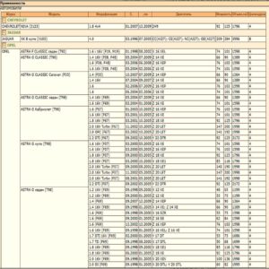 Фильтр двигателя воздушный для Опель Астра F, G, H, J, Зафира В, Шевроле Нива, WII AUTO 13271042/LT076