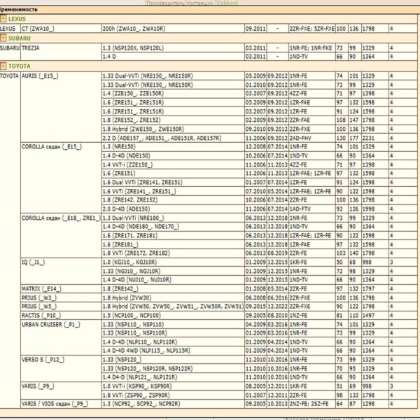 Колодки тормозные задние для Тойота, Субару, Лексус, WII AUTO 04466-12130/LT051 — изображение 3