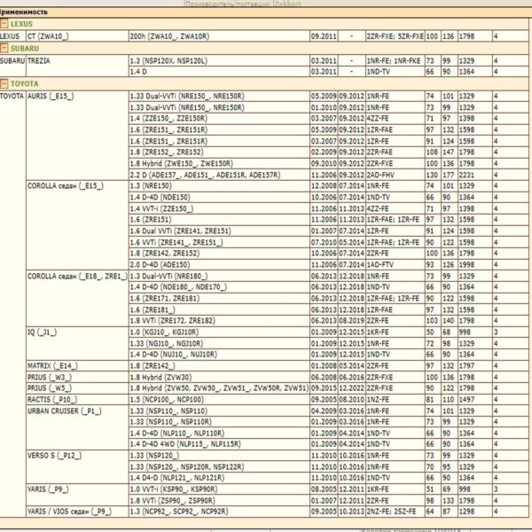 Колодки тормозные задние для Тойота, Субару, Лексус, WII AUTO 04466-12130/LT051 — изображение 2